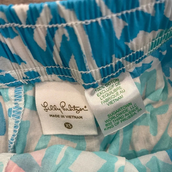Lilly Pulitzer Pajama Short Sz. XS - Picture 5 of 5